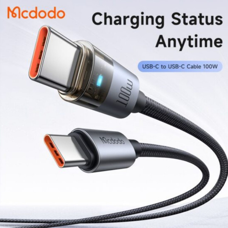 کابل usb-c مک دودو مدل ca-558 100Wطول 1.2متر