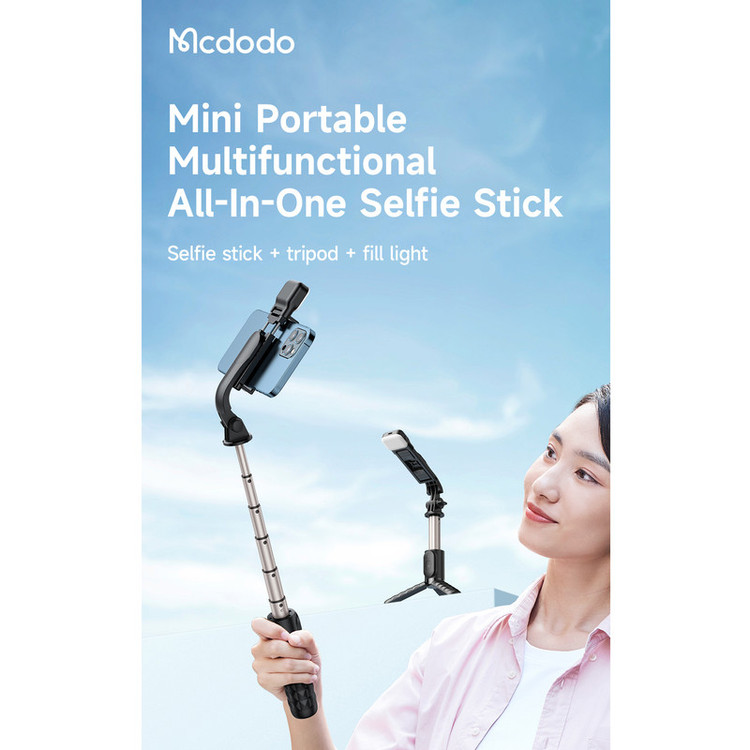 پایه مونوپاد مک دودو مدل Single Light Wireless Selfie Stick