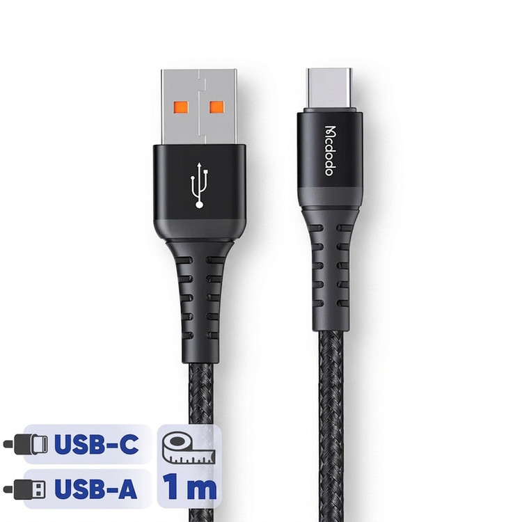 کابل تبدیل USB به USB-C مک دودو مدل CA-2271 طول 1 متر