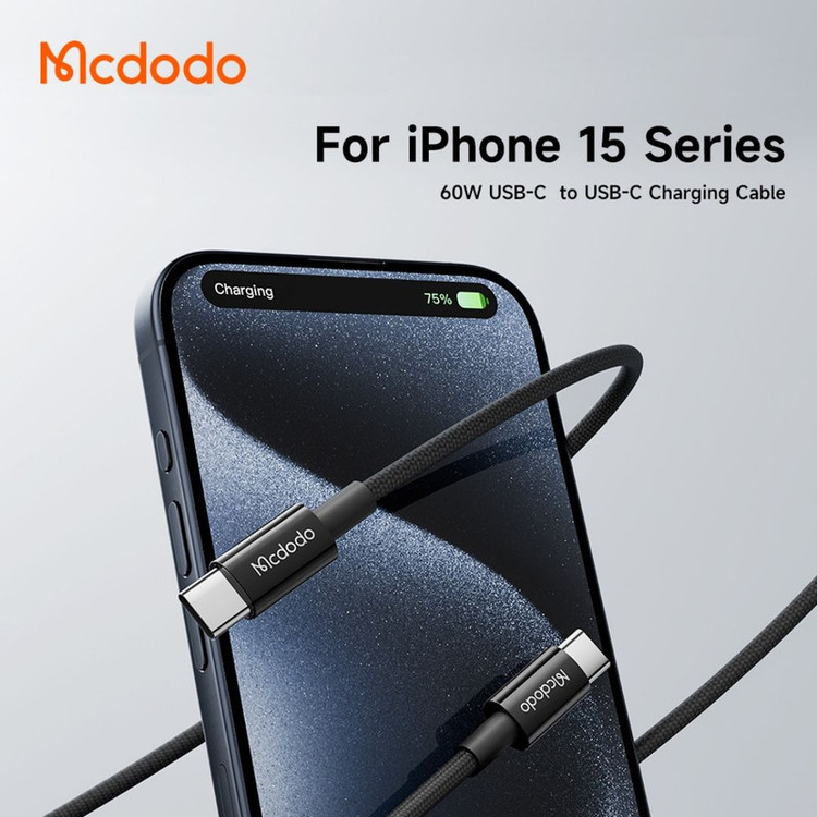کابل USB-C مک دودو مدل 60W CA-277 طول 1.2 متر