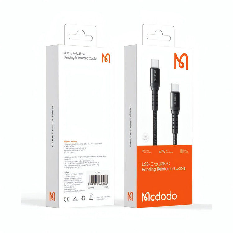 کابل USB-C مک دودو مدل Bending CA-564 طول 1 متر