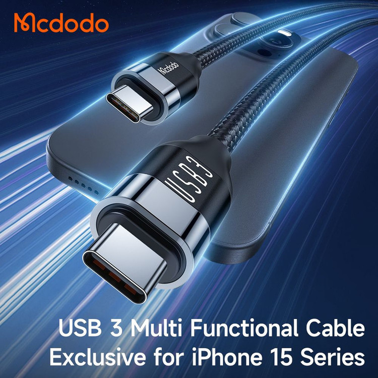کابل USB-C مک دودو مدل 100W USB 3 طول 1.2متر
