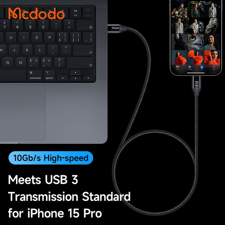 کابل USB-C مک دودو مدل 100W USB 3 طول 1.2متر