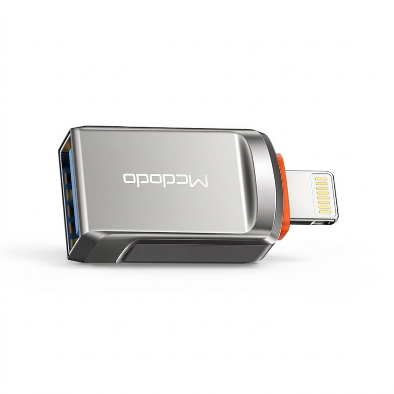 مبدل OTG تبدیل USB به لایتنینگ مک دودو مدل NewPack 2022