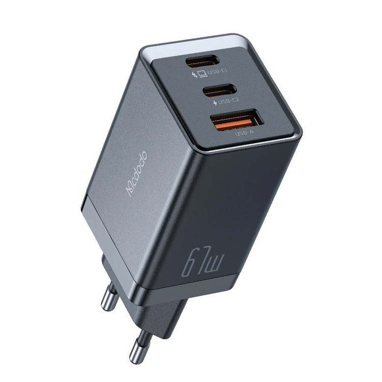 شارژر دیواری 67 وات مک دودو مدل CH-1541 GaN5