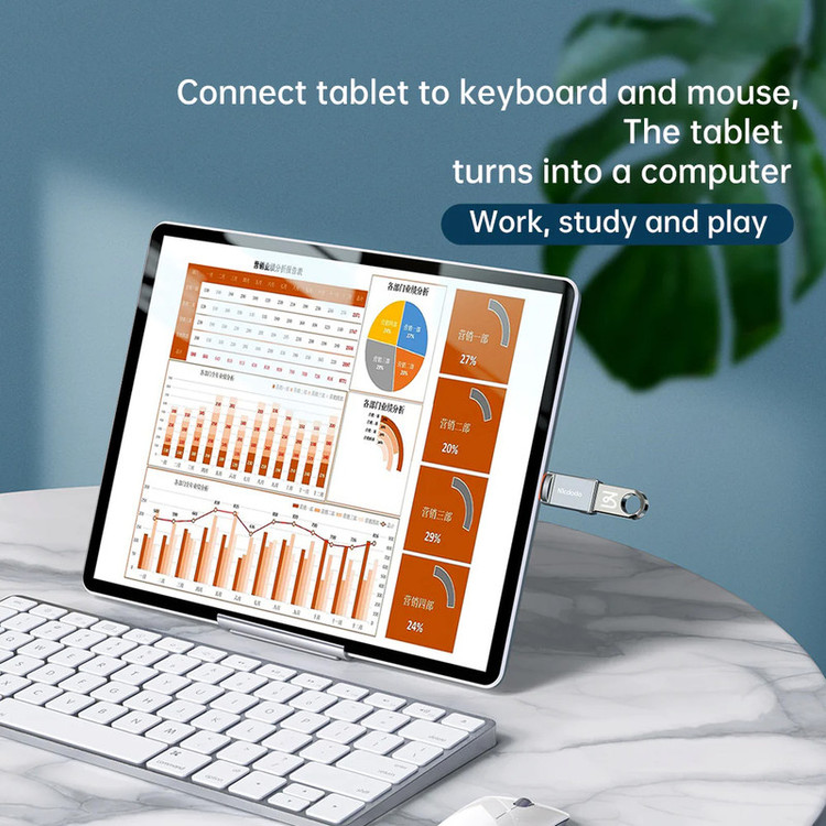 مبدل OTG USB به لایتنینگ مک دودو مدل OT-8600