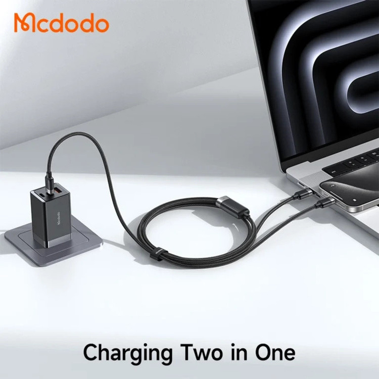 کابل USB-C مک دودو مدل 100W CA-678 طول 1.5 متر