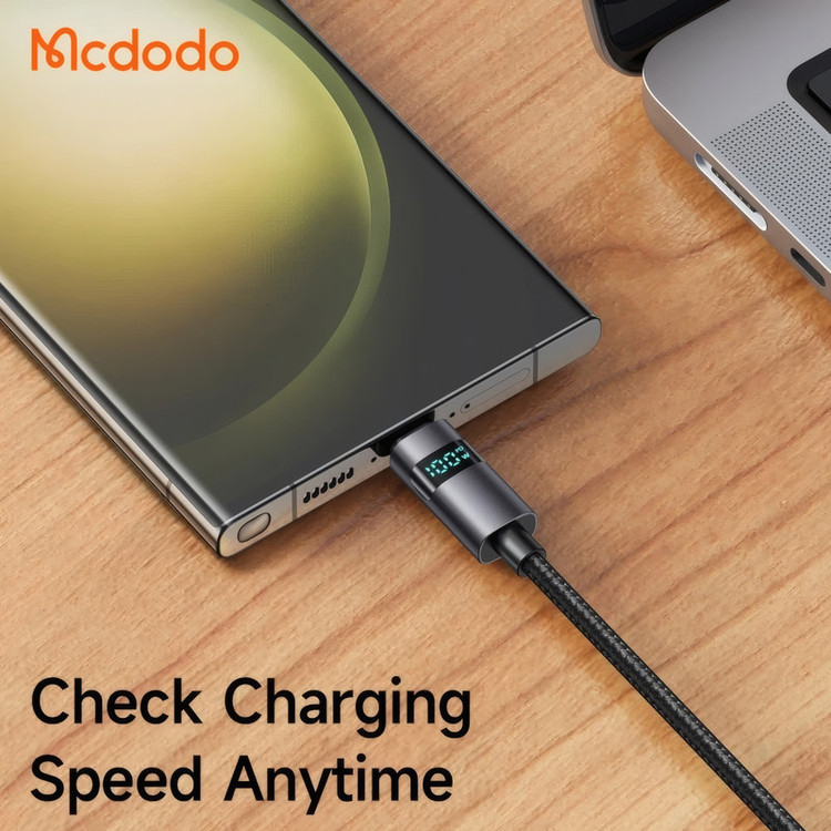کابل تبدیل USB به USB-C مک دودو مدل CA-652 طول 1.2 متر