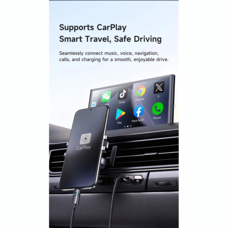 کابل تبدیل USB به USB-C مک دودو مدل CA-652 طول 1.2 متر