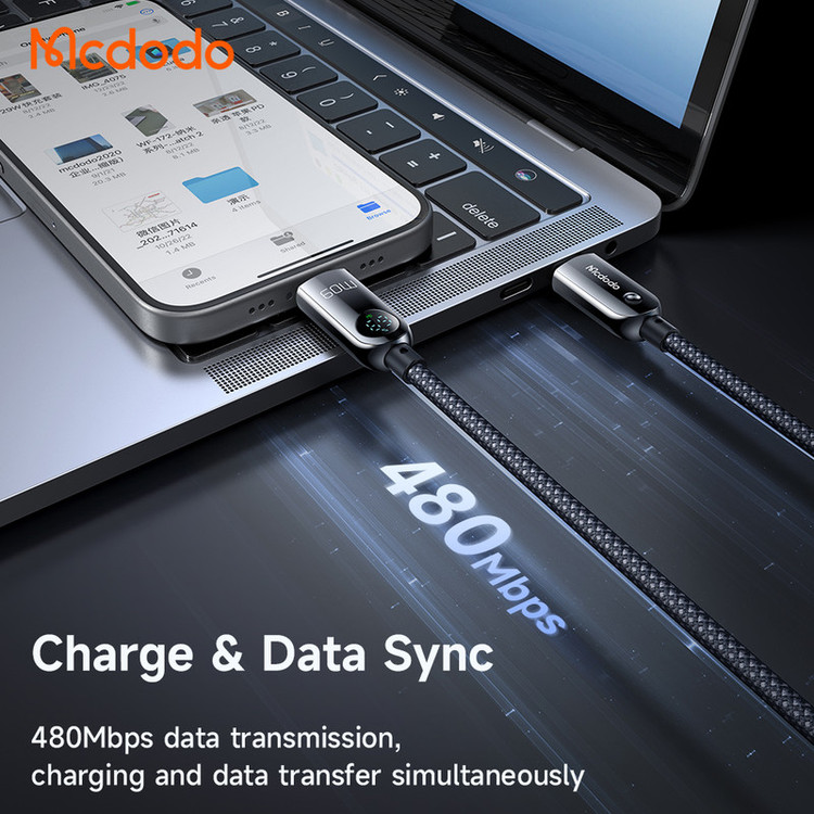 کابل USB-C مک دودو مدل CA-478 طول 1.2 متر
