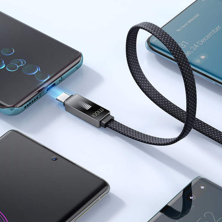 کابل USB-C مک دودو مدل LED RHYTHM طول 1.2 متر