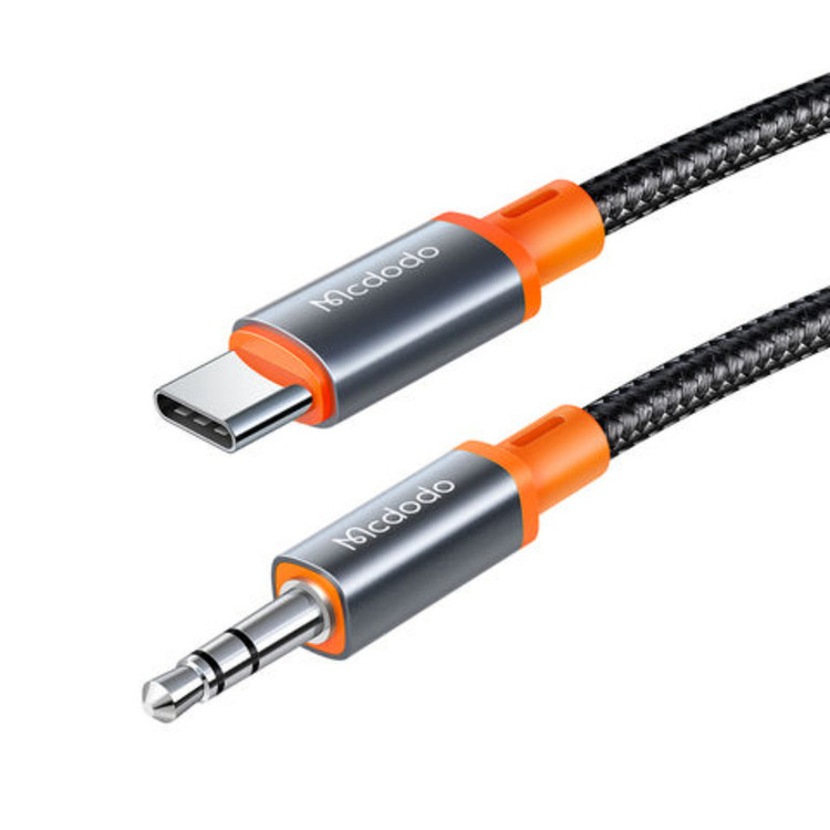 کابل تبدیل USB-C به جک 3.5 میلیمتری مک دودو مدل CA-0900 طول 1.8 متر