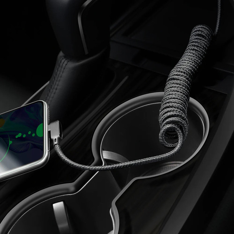 کابل تبدیل USB به USB-C مک دودو مدل Type-C Data Coiled طول 1.8 متر