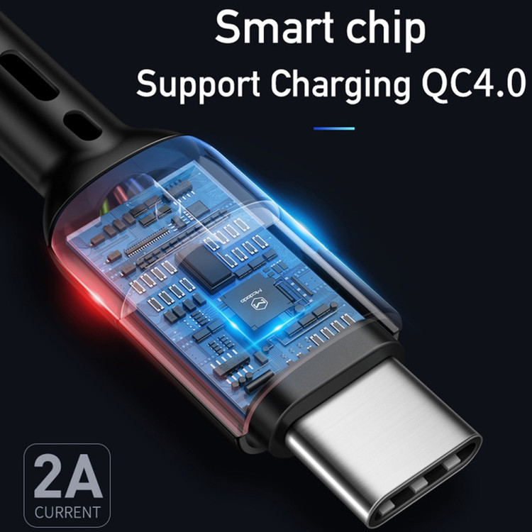 کابل تبدیل USB به USB-C مک دودو مدل MC-CA-6420 طول 1.8 متر