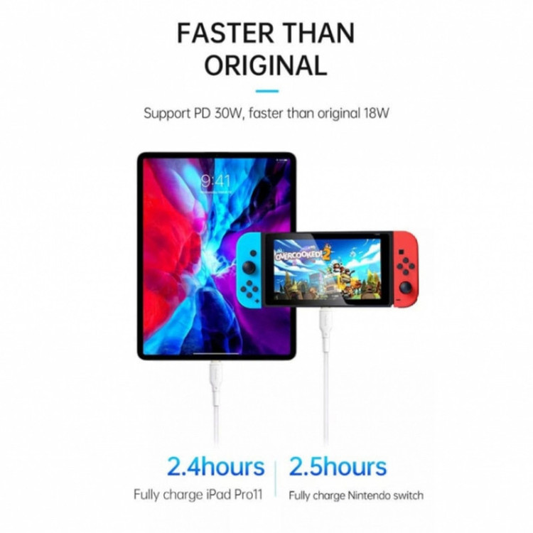 کابل USB-C مک دودو مدل CA-8350 100w طول 1.2 متر