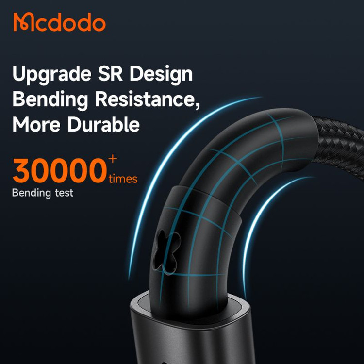 کابل تبدیل USB-C به لایتنینگ مک دودو مدل CA-2851 طول 1.8 متر