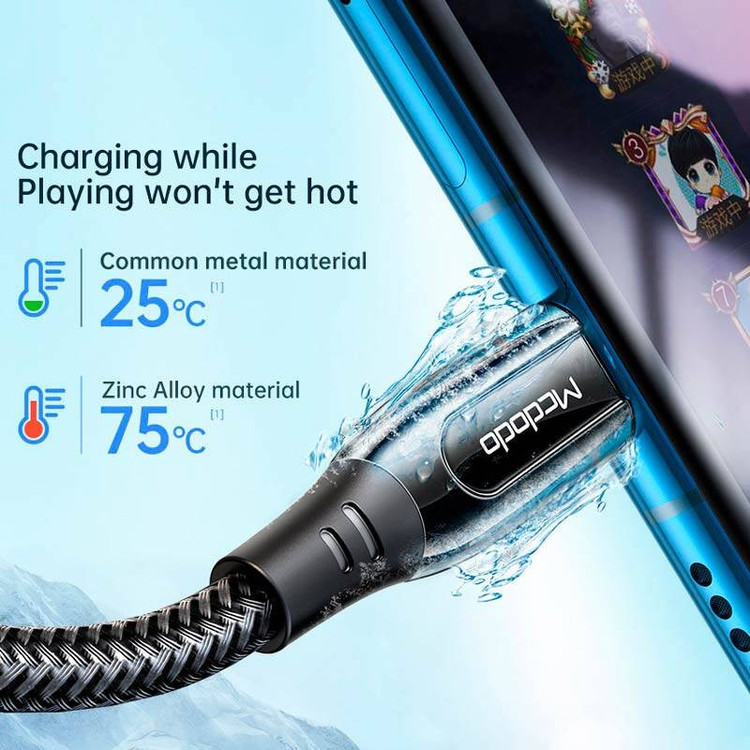 کابل تبدیل USB-C به USB-C مک دو دو مدل CA-812 طول 1.2 متر