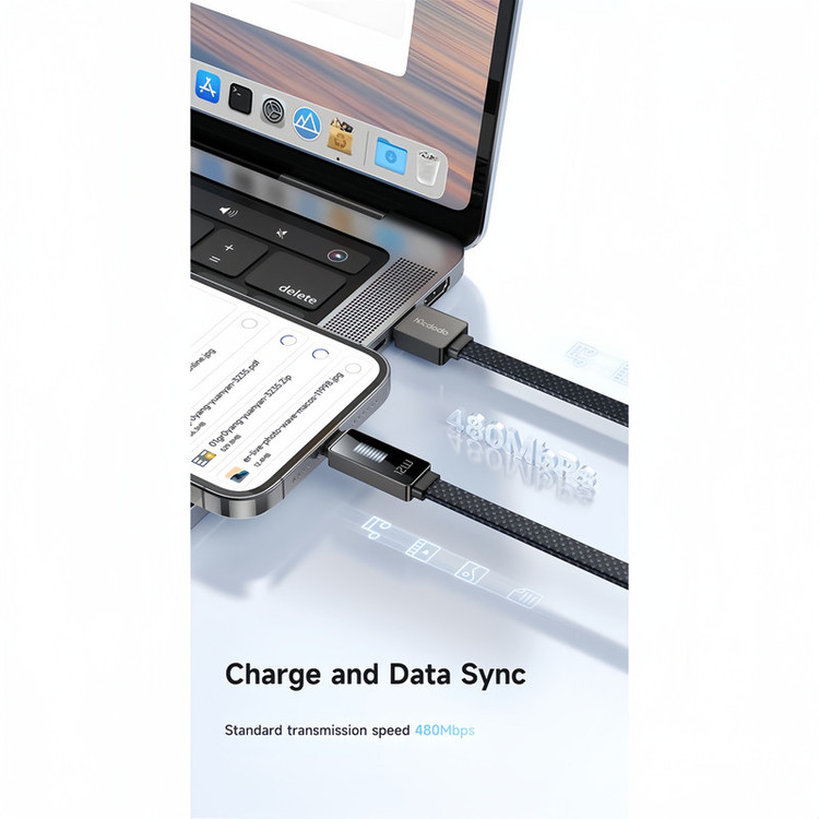کابل تبدیل USB به لایتنینگ مک دودو مدل CA-4970 طول 1.2 متر
