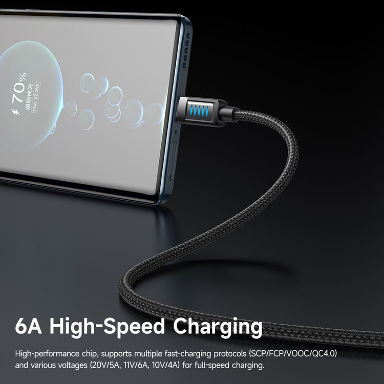 کابل تبدیل USB به USB-C مک دودو مدل CA-033 طول 1.2 متر
