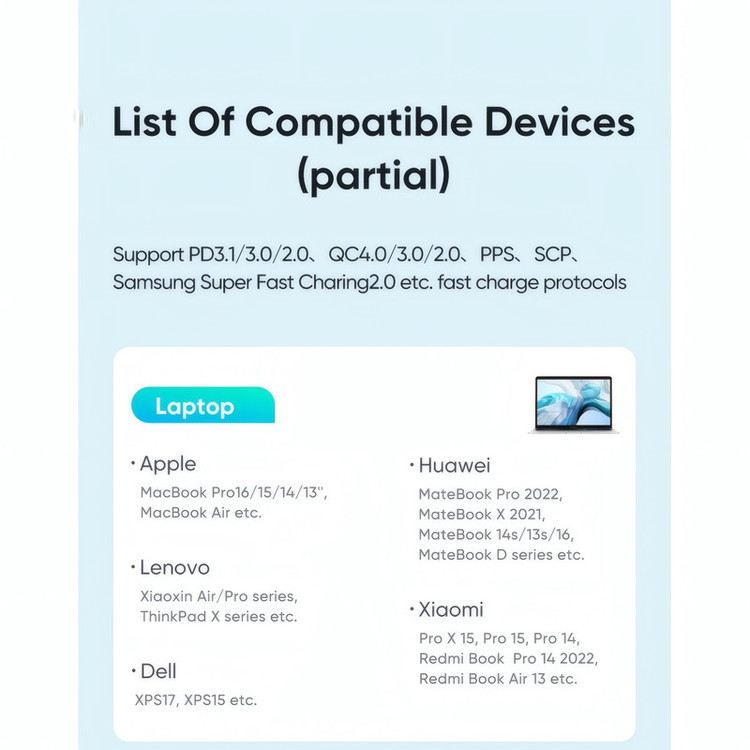 شارژر دیواری 140 وات مک دودو مدل CH-2913 به همراه کابل USB-C