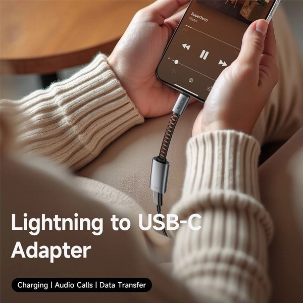 کابل تبدیل USB-C به لایتنینگ مک دودو مدل CA-4870 طول 0.1 متر