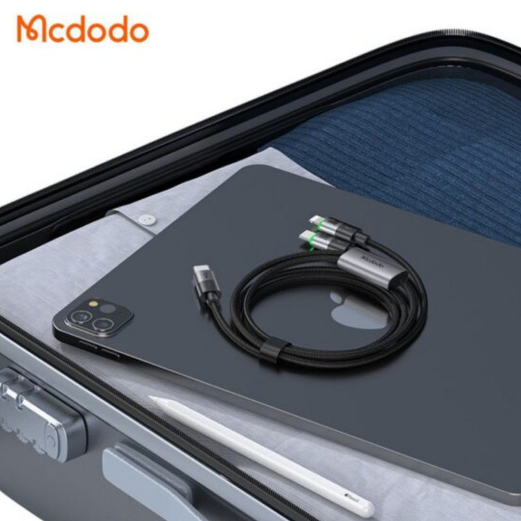 کابل تبدیل usb-cبه لایتنینگ /usb-c مک دودو مدل ca-6700 طول 1.5متر