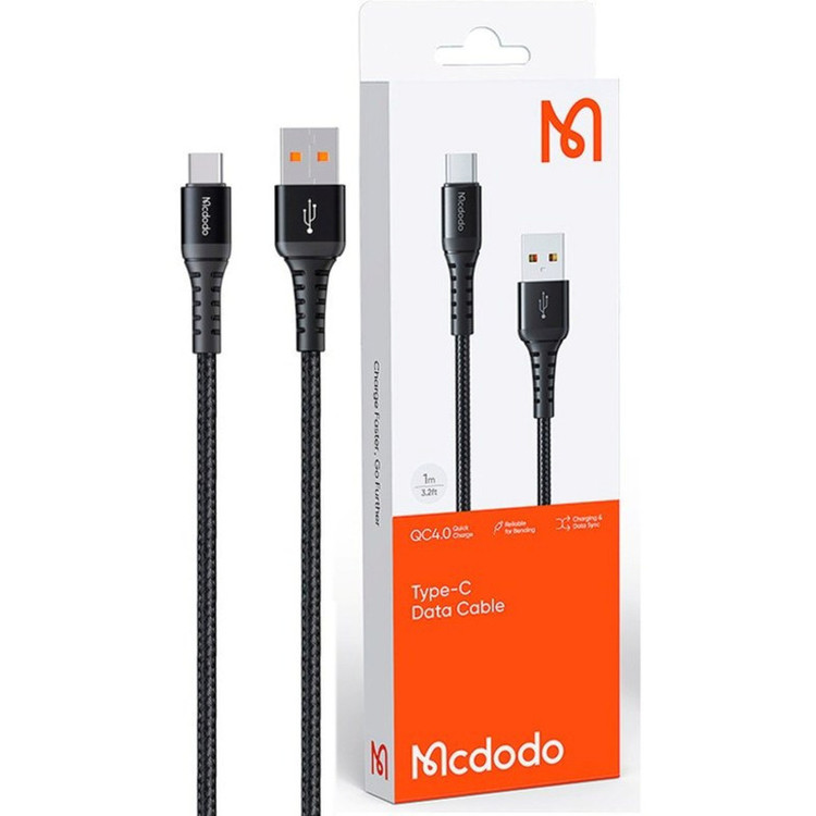 کابل تبدیل USB به USB-C مک دودو مدل CA-227 طول 1 متر