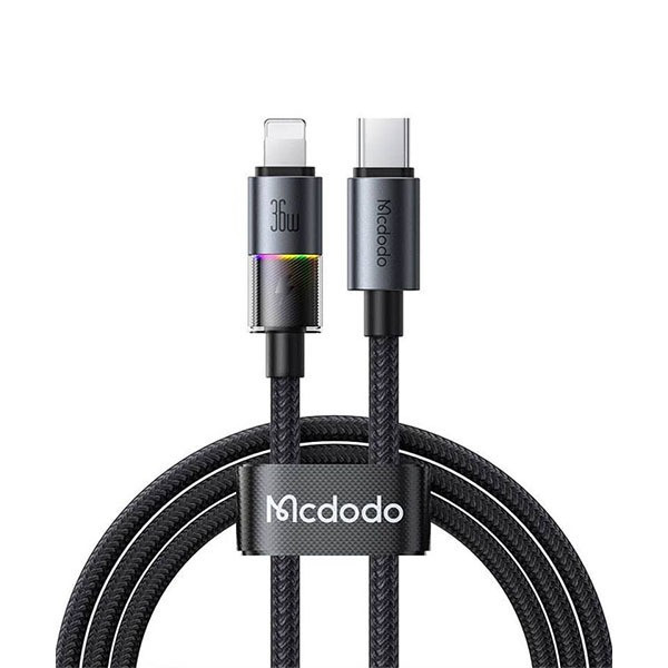 کابل تبدیل USB-C به لایتنینگ مک دودو مدل CA-819 طول 1.2 متر