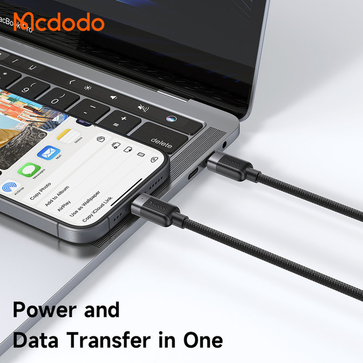 کابل USB-C مک دودو مدل CA-7380 طول 1.5 متر