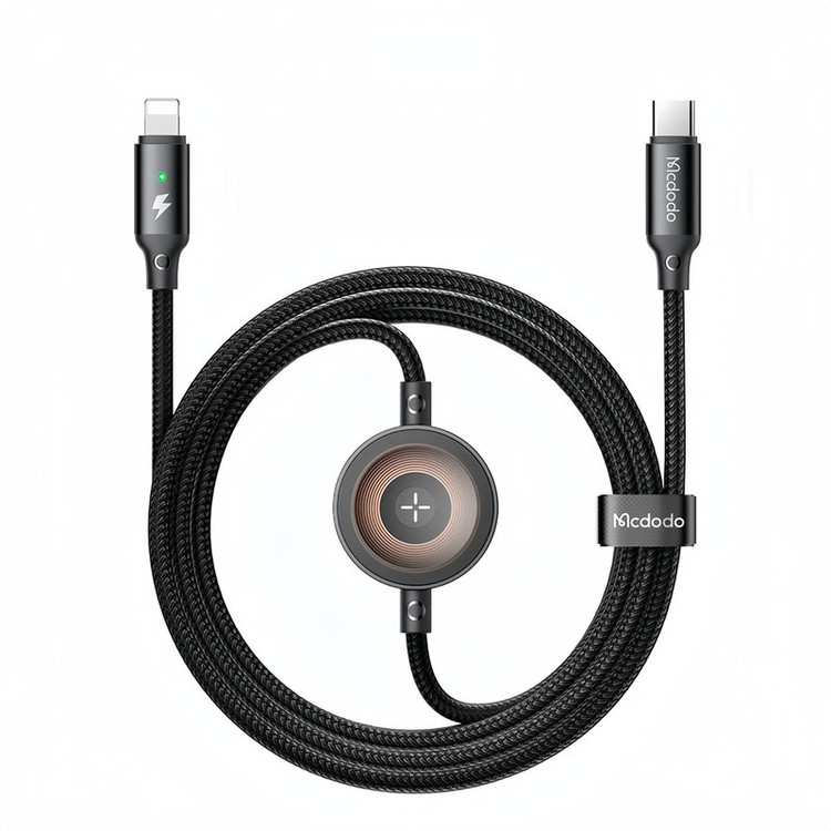 کابل تبدیل لایتنینگ به USB-C مک دودو مدل CA-568 طول 1.5 متر