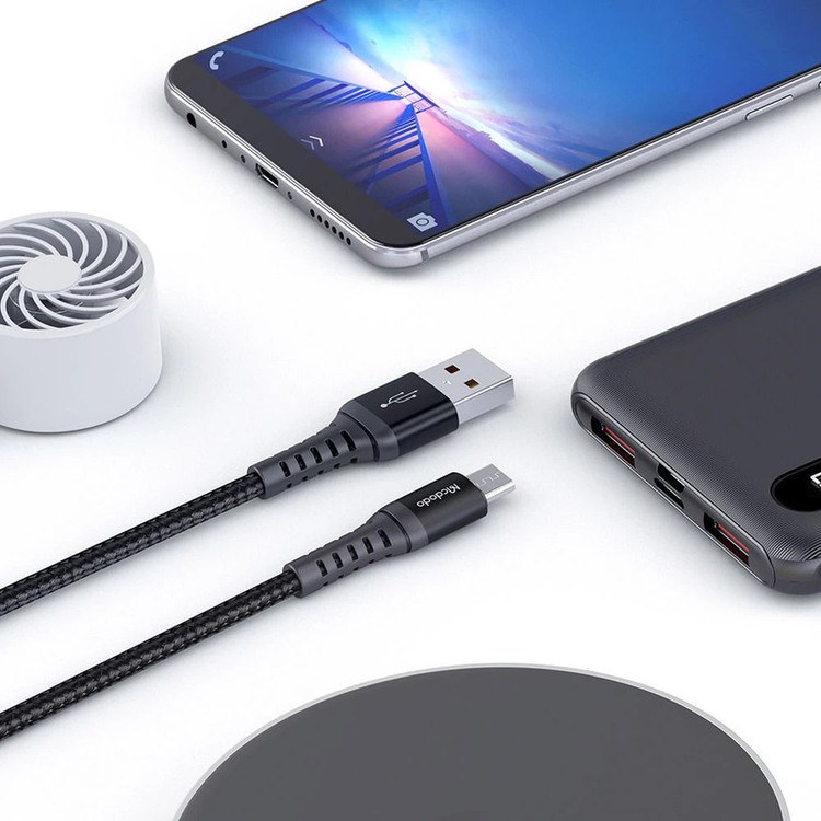 کابل USB به microUSB مک دودو مدل CA_228 طول 0.2 متر