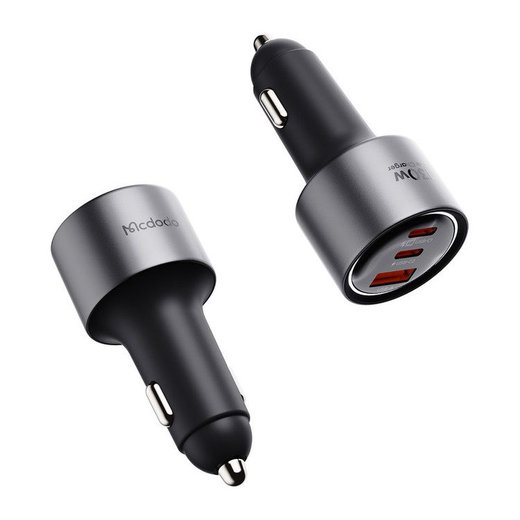 شارژر فندکی 130 وات 3 پورت مک دودو مدل CC-319