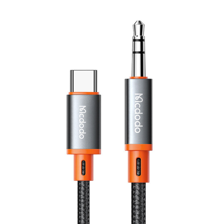 کابل تبدیل USB-C به جک 3.5 میلیمتری مک دودو مدل CA-090 HIFI طول 1.8 متر