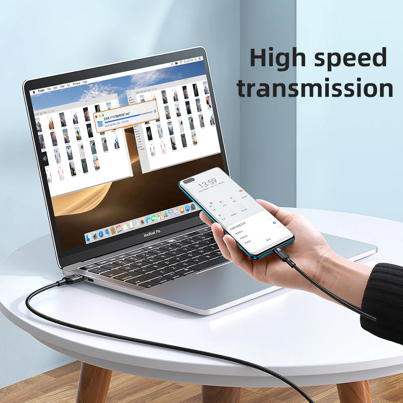کابل تبدیل USB به microUSB / لایتنینگ / USB-C مک دودو مدل CA-0930 طول 1.2 متر