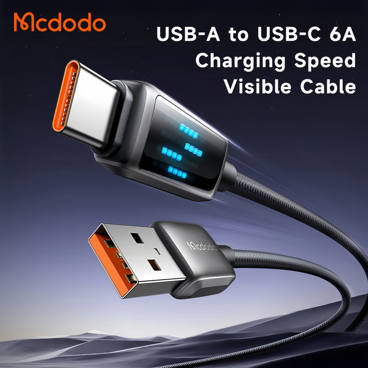 کابل تبدیل USB به USB-C مک دودو مدل CA-235 طول 1.2 متر