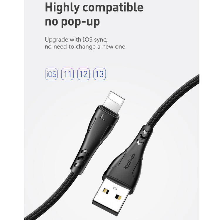 کابل تبدیل USB به لایتنینگ مک دودو مدل CA-7441 طول 1.2 متر