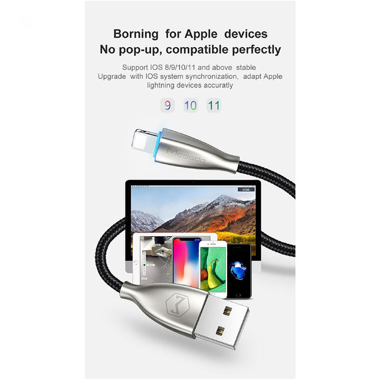 کابل تبدیل USB به لایتنینگ مک دودو مدل CA570MC طول 1.2 متر