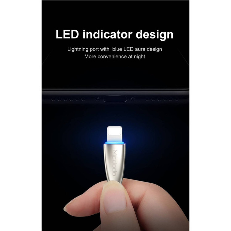 کابل تبدیل USB به لایتنینگ مک دودو مدل CA_570 طول 1.2 متر