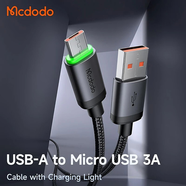کابل تبدیل USB به MicroUSB مک دودو مدل CA-203 طول 1 متر