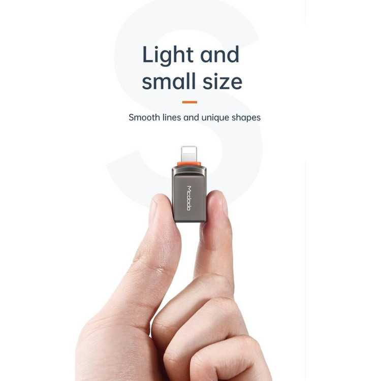 مبدل USB به لایتنینگ مک دودو مدل OT-8600 Deep Gray