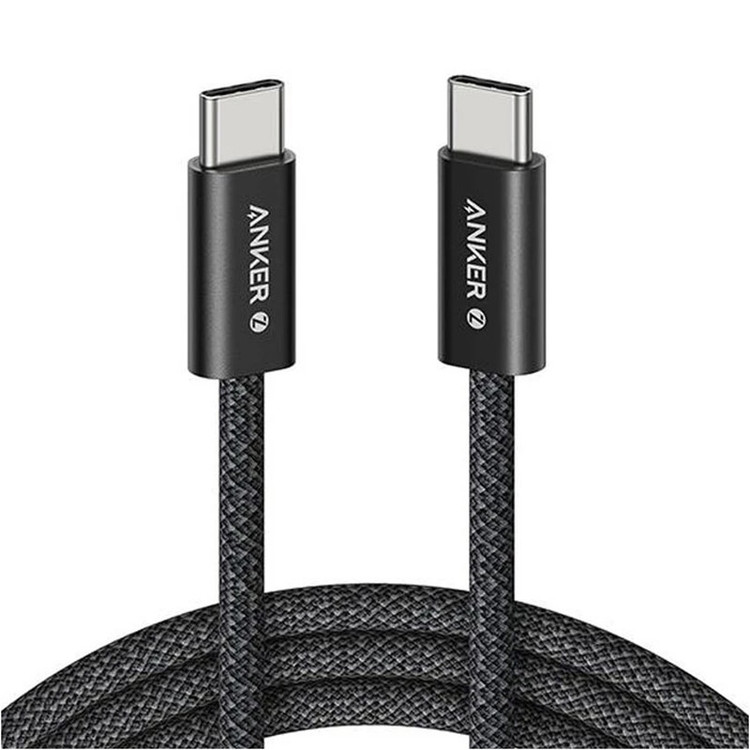 کابل تبدیل USB-C به USB-C انکر مدل Zolo A8060 طول 0.9 متر با توان 240 وات