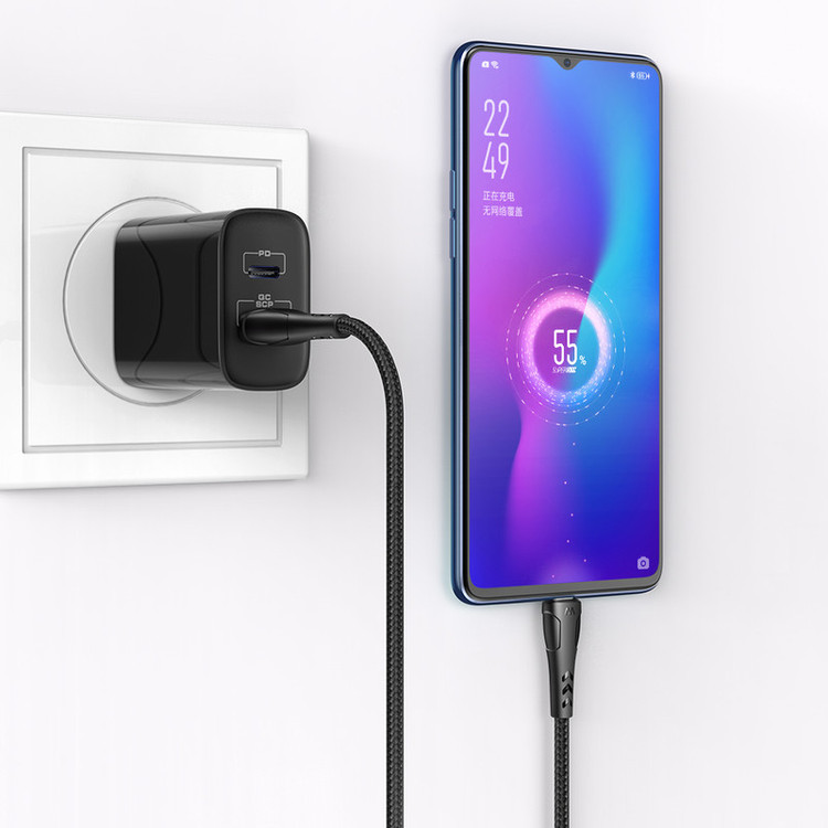 کابل تبدیل USB به microUSB مک دودو مدل CA-7450 طول 0.2 متر