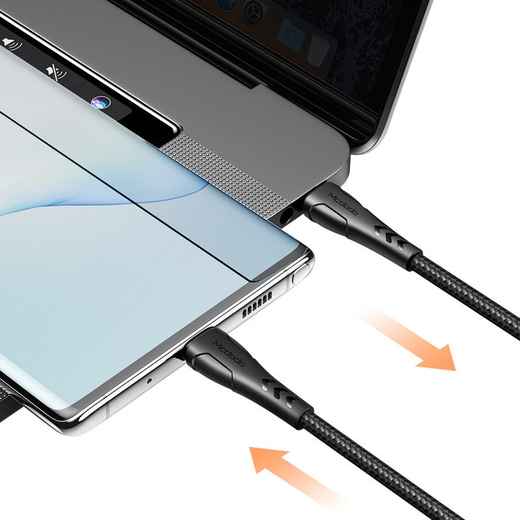 کابل تبدیل USB-C به USB-C مک دودو مدل CA-7640 طول 0.2 متر