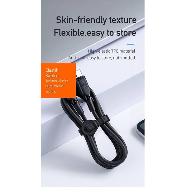 کابل تبدیل USB به USB-C مک دودو مدل CA-7281 طول 1.2 متر