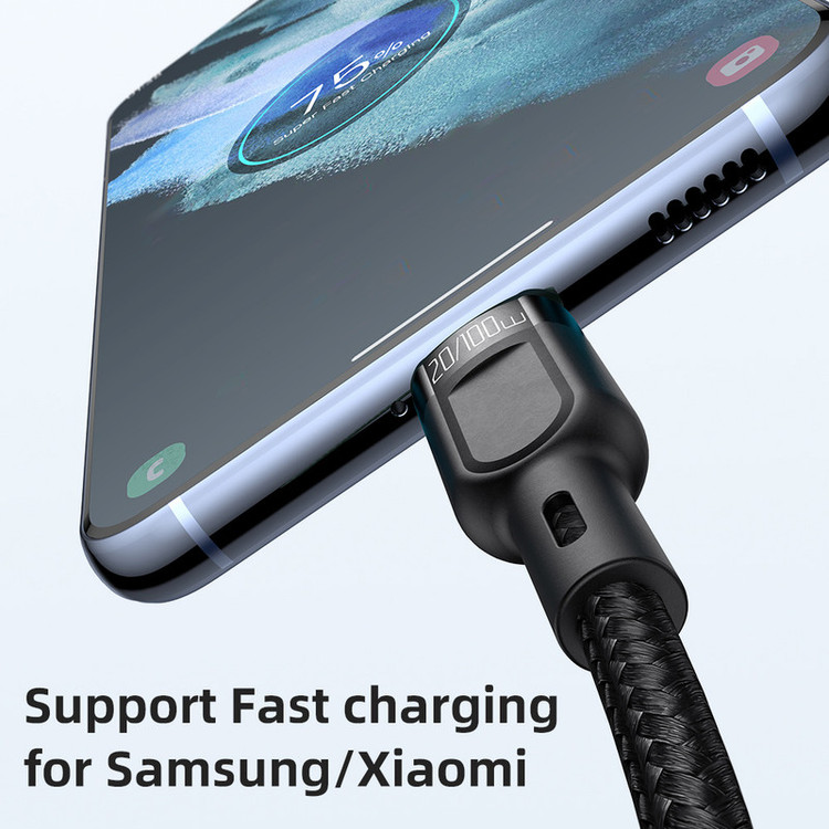 کابل تبدیل 1 به 2 USB-C مک دودو مدل CA-7470 طول 1.2 متر