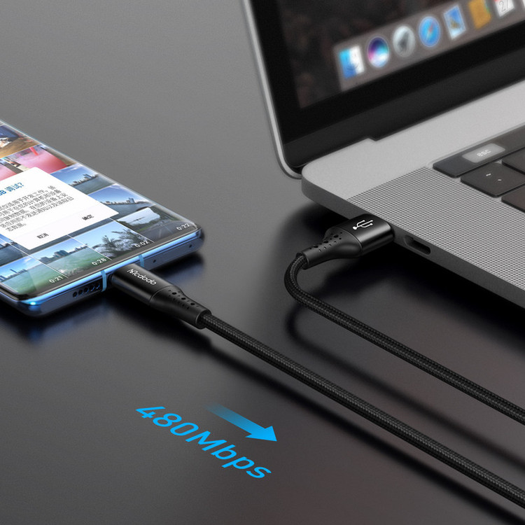 کابل تبدیل USB به USB-C مک دودو مدل CA-7430 New Pack طول 1.5 متر