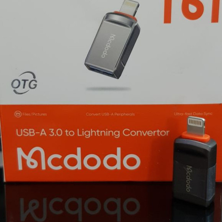 مبدل USB به لایتنینگ مکدودو مدل OT-8661