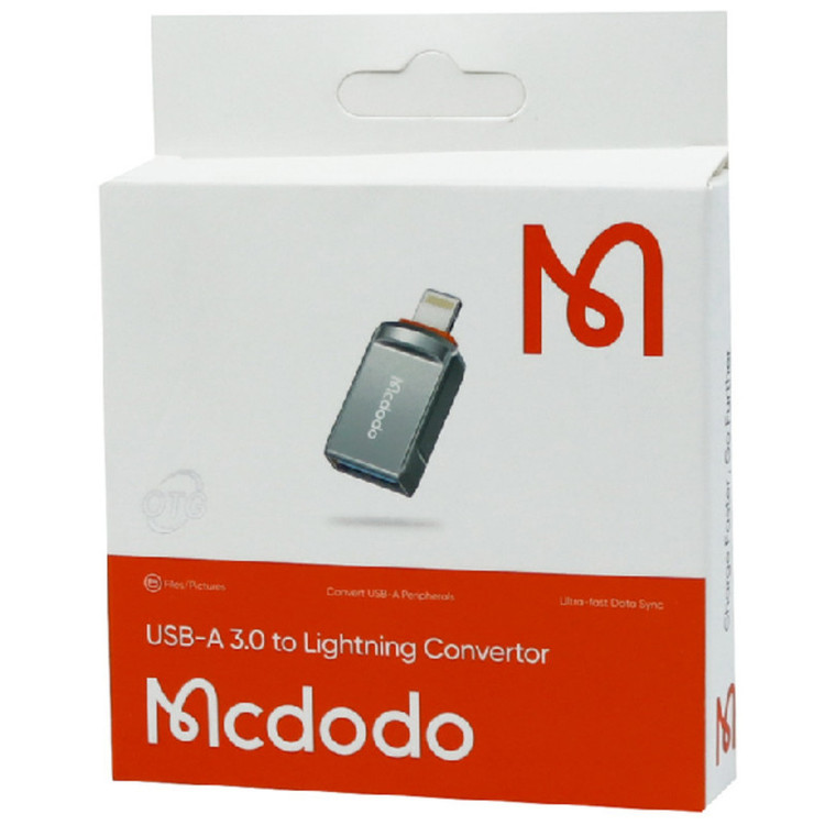 مبدل USB به لایتنینگ مکدودو مدل OT-8661
