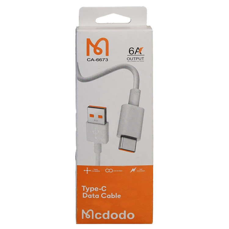 کابل تبدیل USB به USB-C مک دودو مدل CA-6673 طول 1 متر