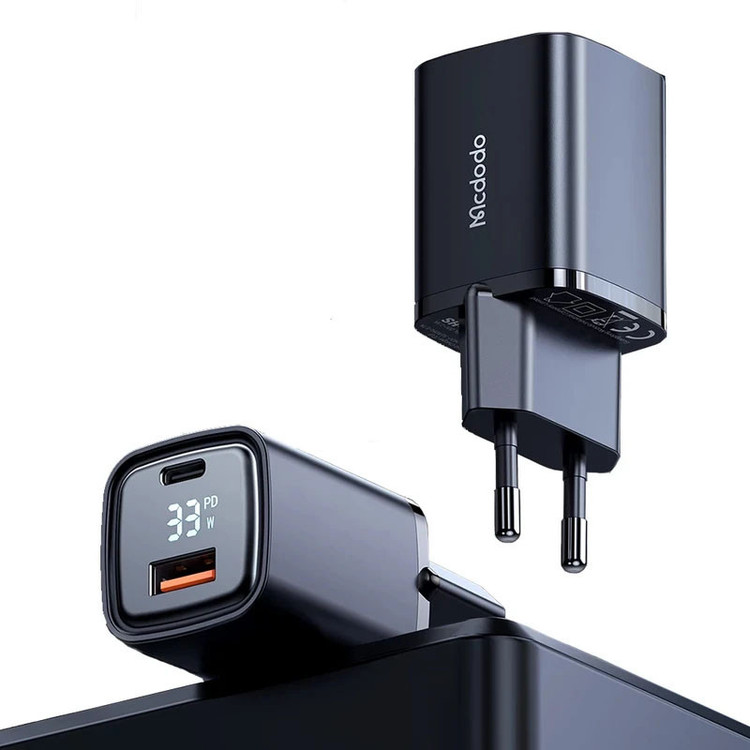 شارژر دیواری 33 وات دو پورت مک دودو مدل DualOutput-170